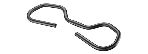 Rst brilstuur alu zwart 31.8mm vlindeuur