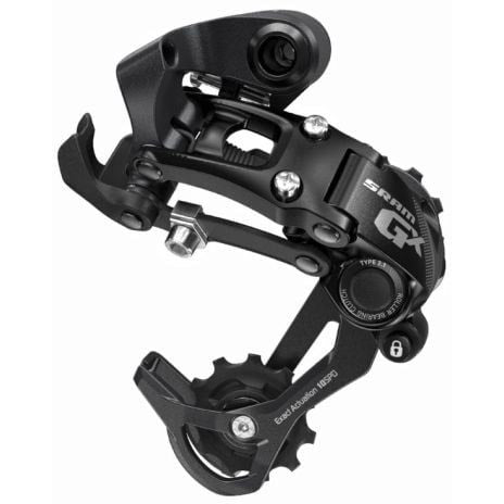 Sram sram achterderailleur gx type 2.1 10v korte kooi zwart