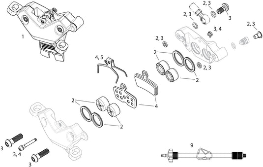 Sram scheibenbremse motive ultimate disc brakes hint. motifs ultimate silver