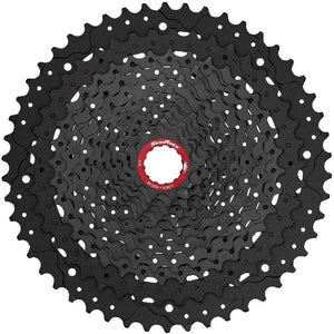 XD-driver cassette SunRace CSMZ91X 12 speed - 10-50T - zwart