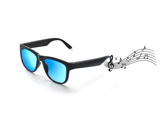 Load image into Gallery viewer, Caliber soundglasses smart-bril gepolariseerd - blauw
