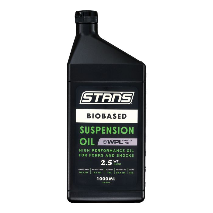 Load image into Gallery viewer, Stans stan's biobased suspension oil - 2,5wt - 1l
