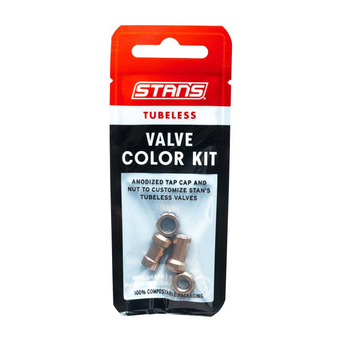 Load image into Gallery viewer, Stan's tubeless valve color kit - copper
