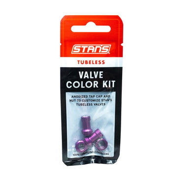 Stan's tubeless valve color kit - purple