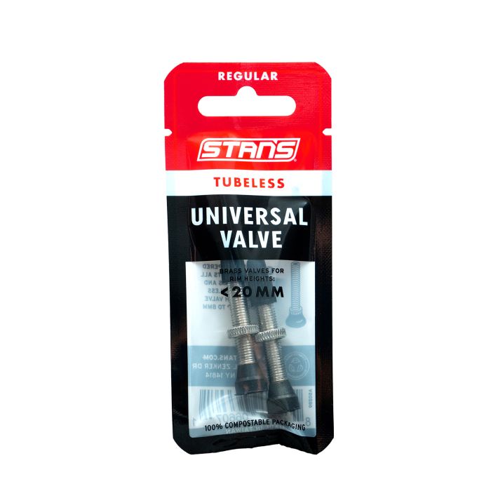 Load image into Gallery viewer, Stans stan's tubeless universal valves - regular - brass
