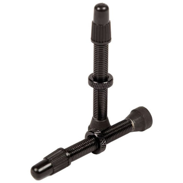 Stan's valve stem aluminium (shop pack - 10pcs) - universal, presta - black - 44mm