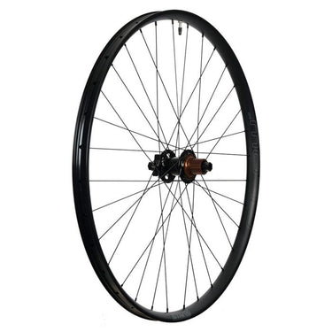 Stans stan's flow mk4 rear wheel - 27,5'' - 12x148 ta - shimano micro spline - 6-bolt - gray