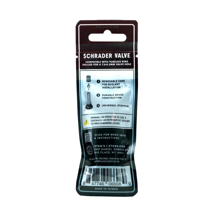 Load image into Gallery viewer, Stan's valve stem (pair) - universal, schrader, 10mm base - 32mm
