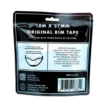 Stan's rim tape (10m) - 27mm
