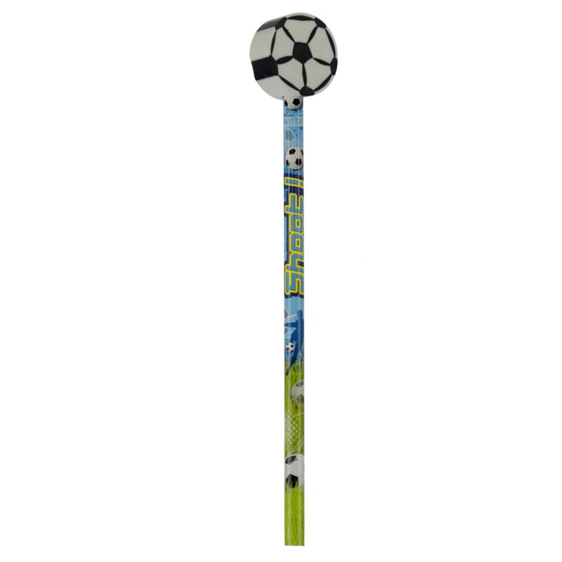 Load image into Gallery viewer, Voetbal - gum potlood
