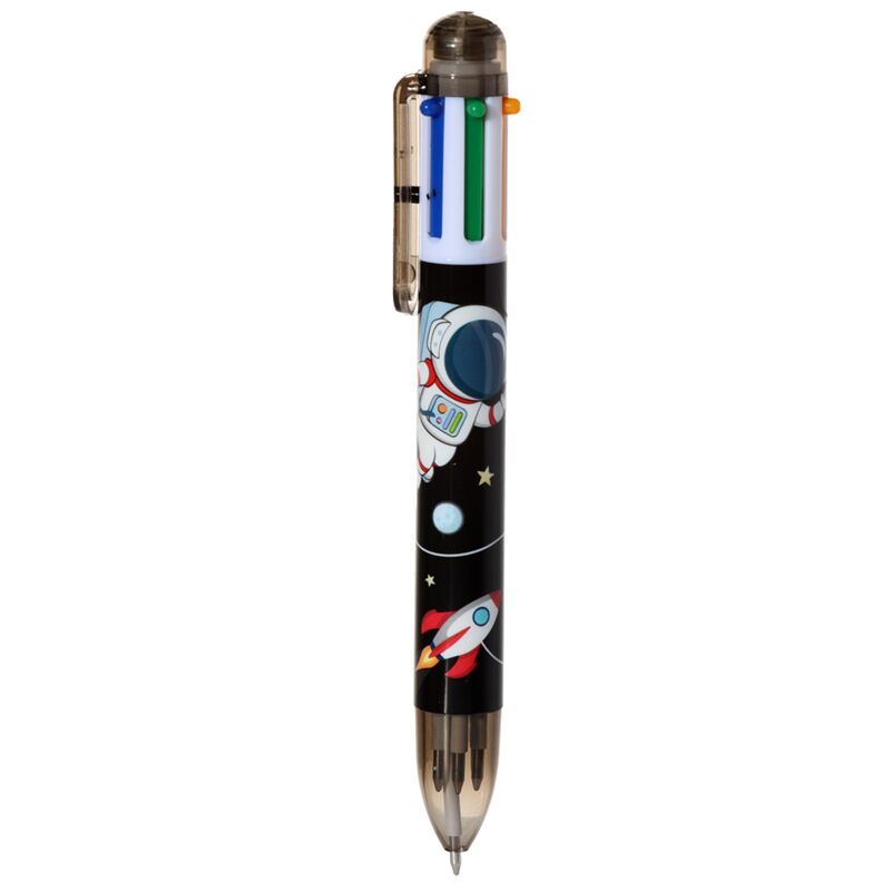 Load image into Gallery viewer, Hello space meerkleurige pen (6 kleuren)
