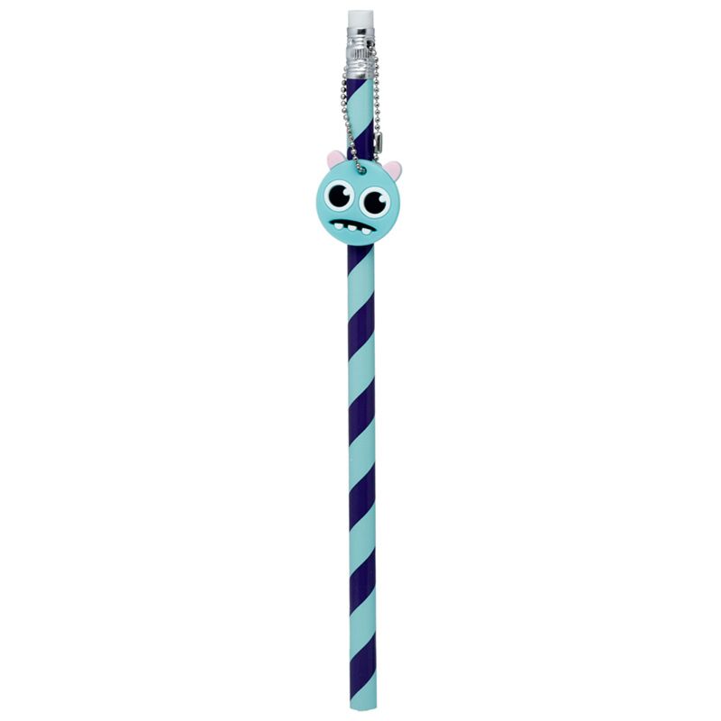 Load image into Gallery viewer, Set van 2 pvc bedeltjes potlood - monstarz monster
