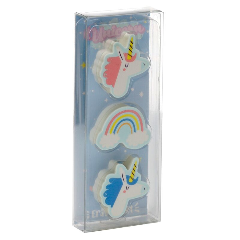 Load image into Gallery viewer, Set van 3 unicorn magic gummen
