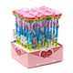 Regenboog hart - gum potlood