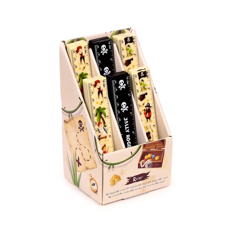 Load image into Gallery viewer, Jolly rogers piraat liniaal (15cm)
