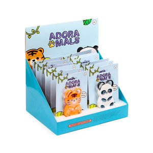 Abi adoramals wilde dieren kinderschaar in magnetische houder