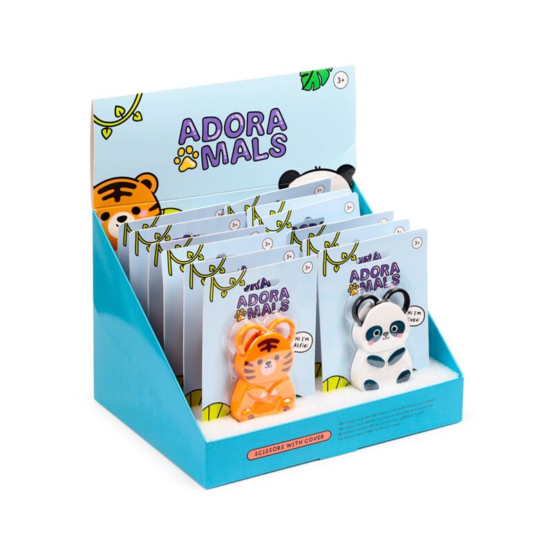 Load image into Gallery viewer, Abi adoramals wilde dieren kinderschaar in magnetische houder
