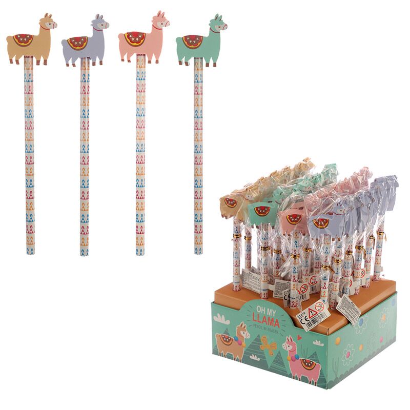 Load image into Gallery viewer, Oh my llama - gum potlood

