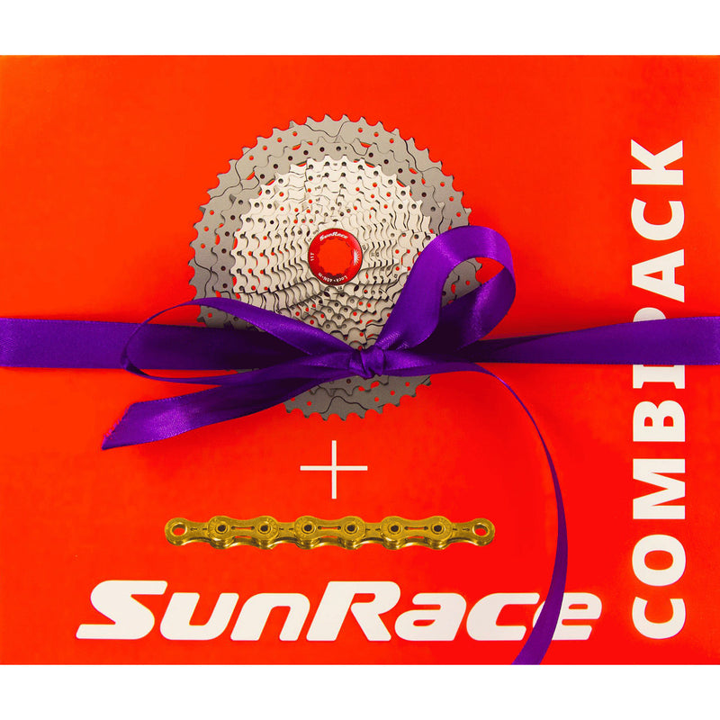 Load image into Gallery viewer, Superior sunrace combipack mz91x 12v xd 10-50t met ketting cn12z
