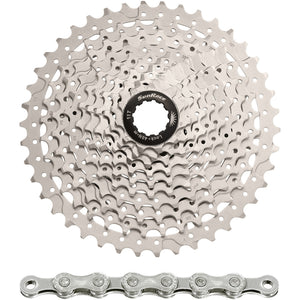 Spanninga sunrace combipack csms3 10v 11-42t met ketting cn10a