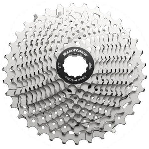 Spanninga sunrace cassette csrx1 11v 11-32t zilver
