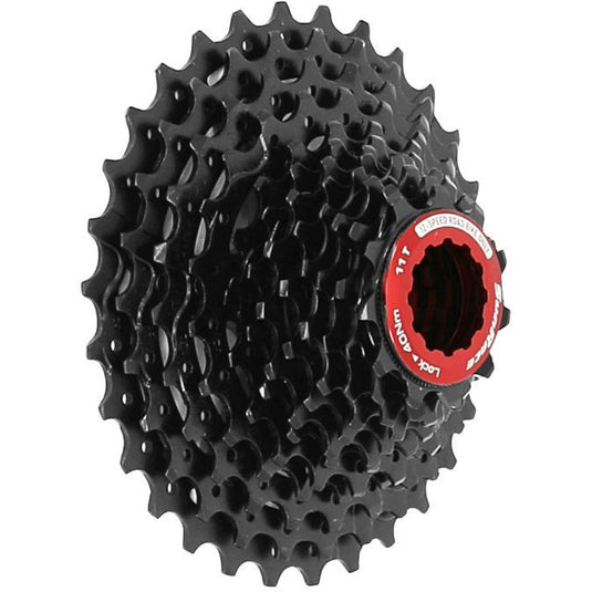 Superior sunrace cassette csrz800 12v 11-36t zwart rood
