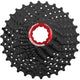 Sunrace cassette csrz800 12v 11-36t zwart rood