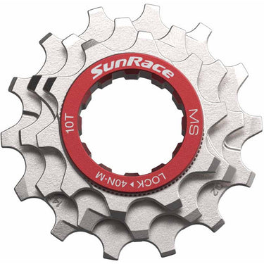 Spanninga sunrace tandwiel set 10-12-14t microspline zilver