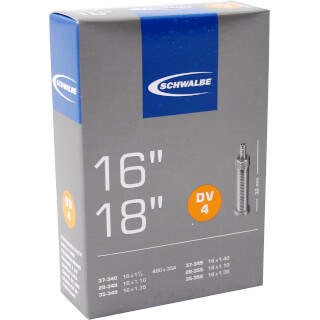 Load image into Gallery viewer, Schwalbe benelux b.v. schwalbe binnenband dv4 16 18 28 37-340 355 hv 32mm
