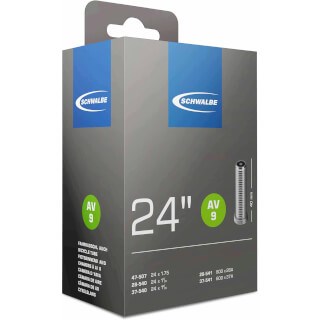 Schwalbe binnenband av9 40 mm (24 ) 28 47-507 541 model 2026 - autoventiel fietsbinnenband