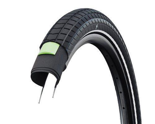 Load image into Gallery viewer, Schwalbe draadband motion super moto-x 55-406 +r zwart

