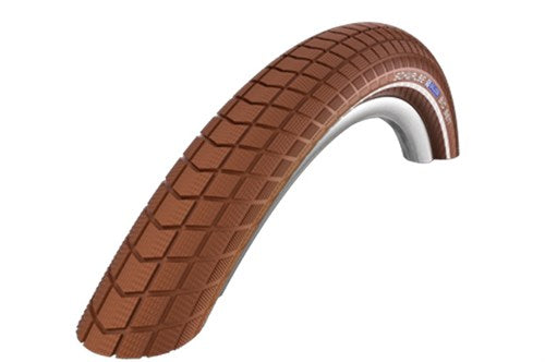 Buitenband: Schwalbe Big Ben (K-guard) Kleur: Bruin met reflectie Maat: 28x2.00 ETRTO 50-622