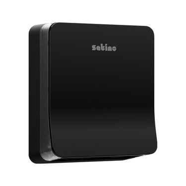 Satino handdoek dispenser interfold s zwart (1 stuk)