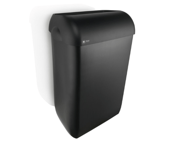 Satino black afvalbak kunststof (43 liter)