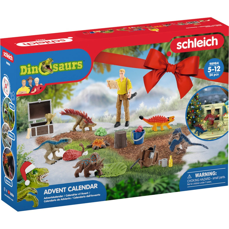 Load image into Gallery viewer, Schleich DINOSAURS Adventskalender 2023 98984
