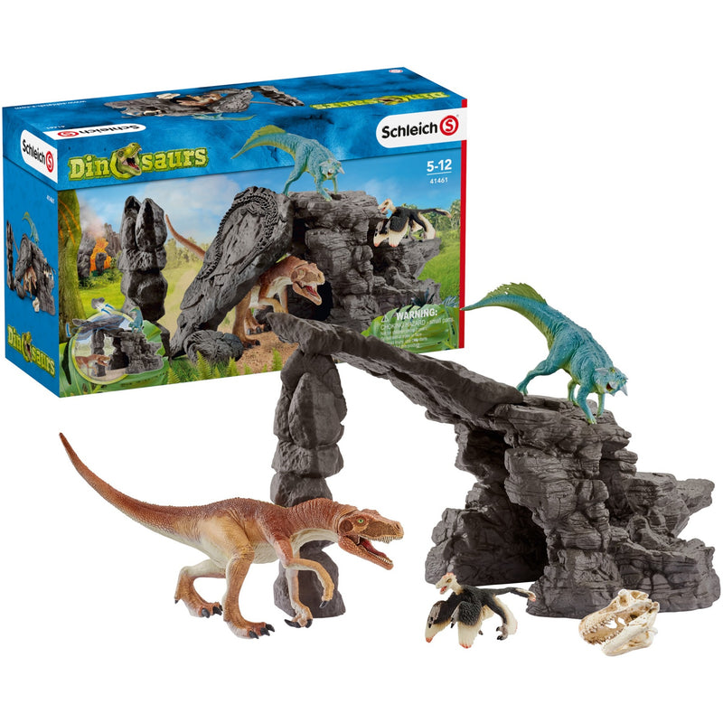 Load image into Gallery viewer, Schleich DINOSAURS Set met Grot 41461
