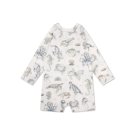 Sea life | groen uv zwempak jongens