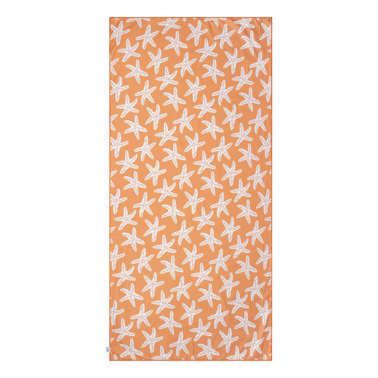 Seastar | oranje microvezel handdoek 180 x 90 cm
