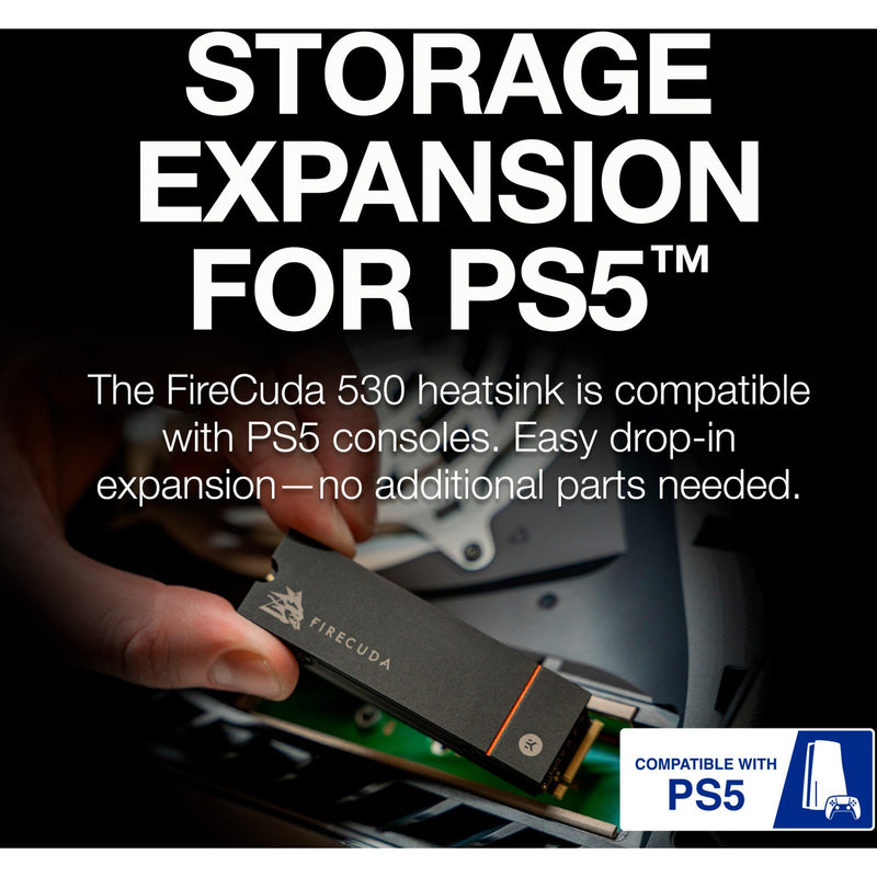 Load image into Gallery viewer, Seagate FireCuda 530 500 GB met heatsink
