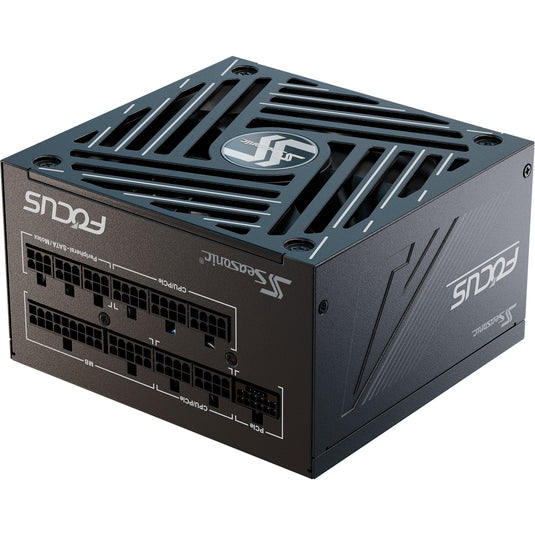 Seasonic focus gx-850-v4 atx3.1 modulaire 850 watt voeding (zwart, 1x 12vhpwr, 3x pcie)