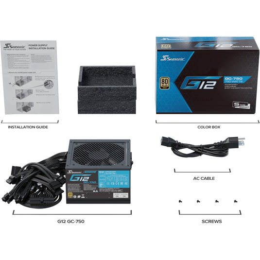 Seasonic g12 gc-750 (2024)