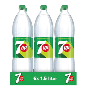 Seven up regular pet (6x 1.5 liter)
