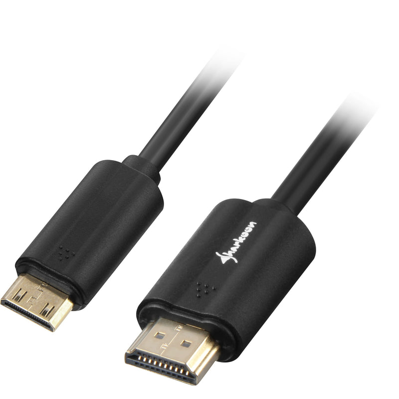 Load image into Gallery viewer, Sharkoon HDMI > mini-HDMI 2.0
