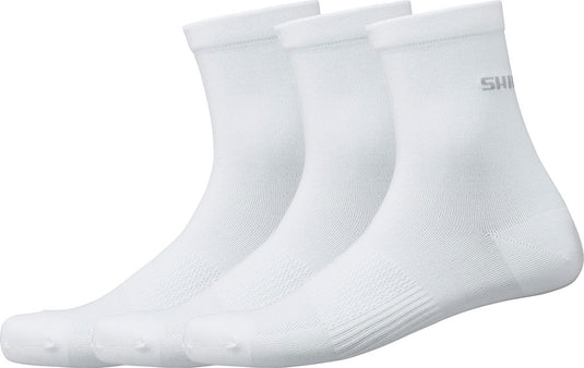 Shimano performance mid white - socks (3-pack)