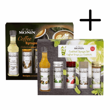 Monin siroop cocktail set + geschenkset (5x 5 cl)