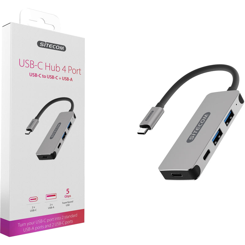 Load image into Gallery viewer, Sitecom CN-384 USB-C Hub 4 Port
