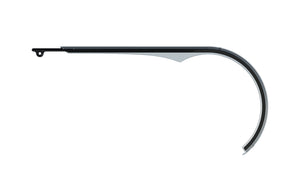 Herrmans kettingscherm slim 48t - zwart transparant