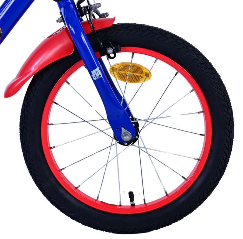 Load image into Gallery viewer, Sonic prime kinderfiets - jongens - 16 inch - blauw rood
