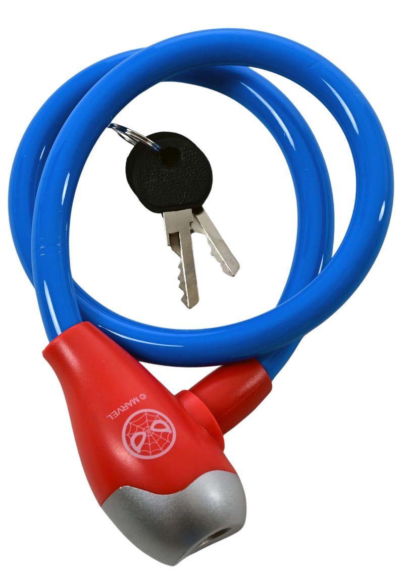 Load image into Gallery viewer, Spiderman kabelslot blauw rood
