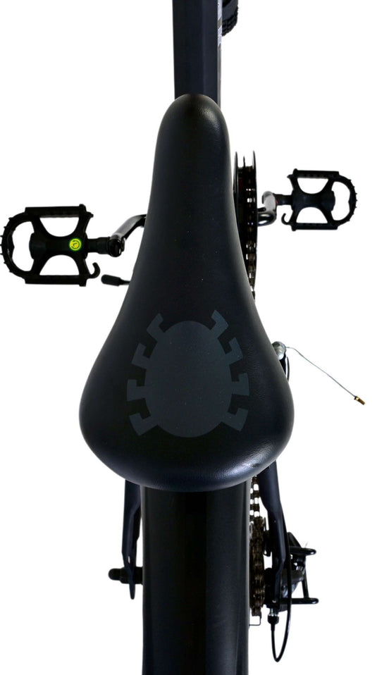 Spider-Man - Kinderfiets - Jongens - 20 inch - Mat Zwart - 2 Handremmen